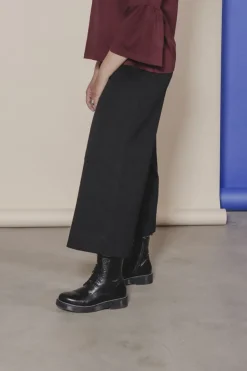 Aarre Alex Culottes Housut, Musta