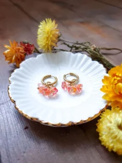 Blooming Sorbet Korvakorut, Kulta Ohut