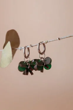 Butoni Flow Rengaskorvakorut, Hopea