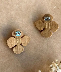 Butoni Hortensia Korvakorut, Valkoinen