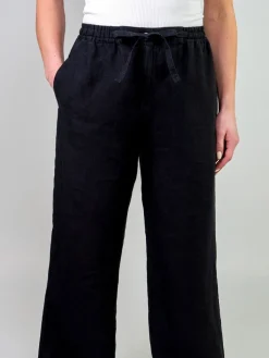 Cuosi Asta Pellavahousut, Musta