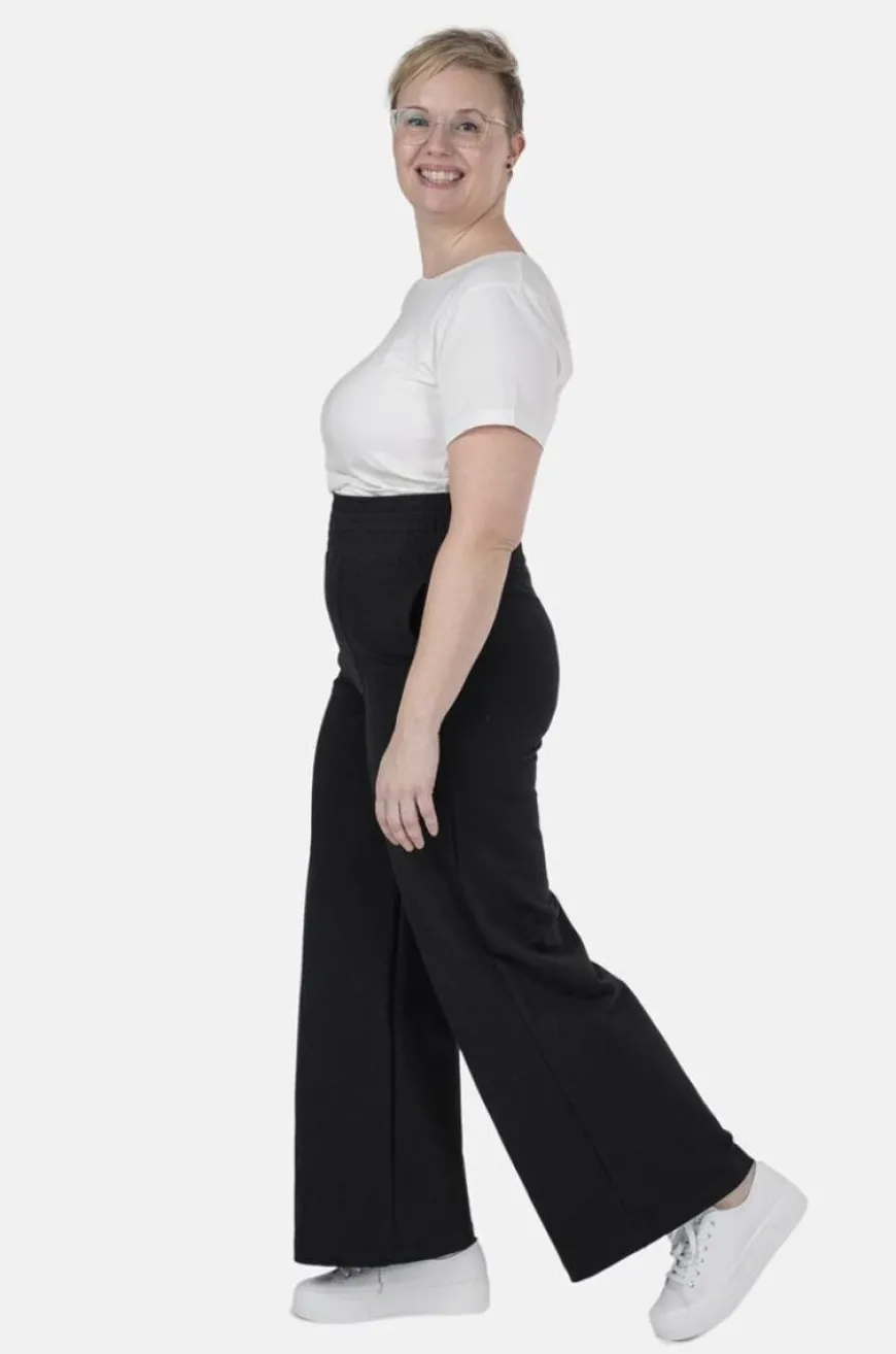 Hujaus Marlene Housut, Musta