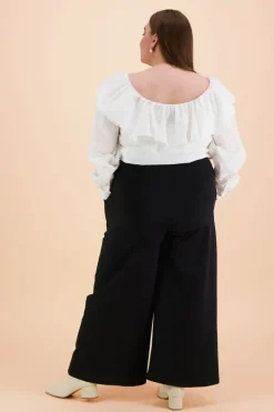 Kaiko Everyday Culottes-Housut, Musta