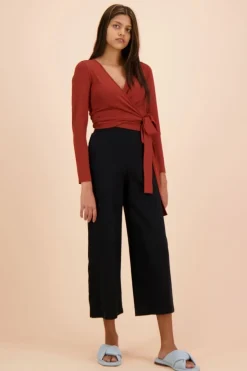 Kaiko Everyday Culottes-Housut, Musta