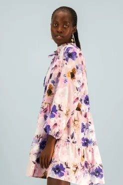 Kaiko Voluminous Tunika, Lilac Anemone