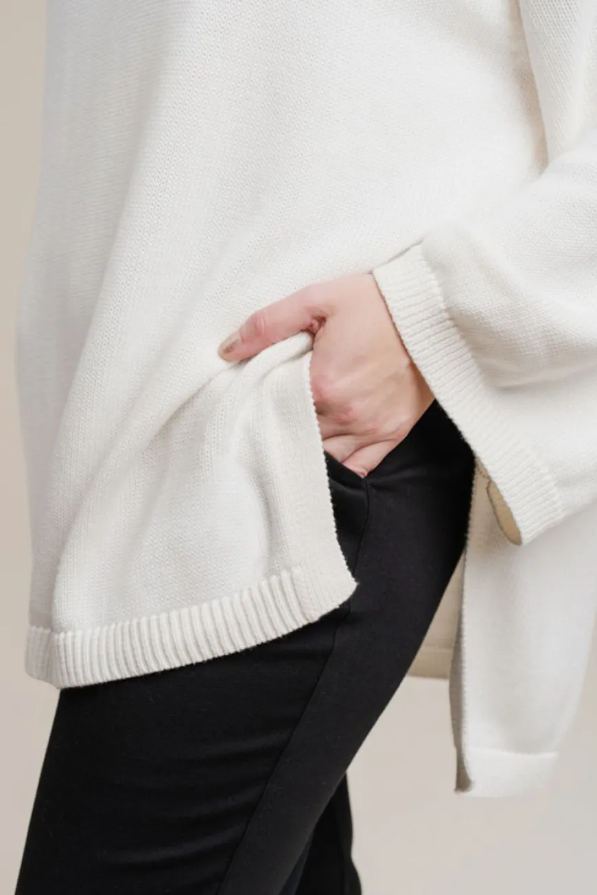 Meeri Puuvillaneule, Valkoinen