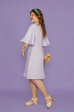 Nouki Mini-Hulja Pellavamekko, Lila