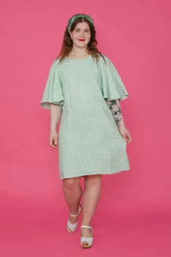 Nouki Mini-Hulja Pellavamekko, Minttu