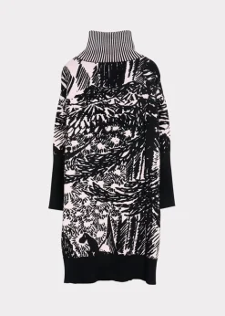 Papu Turtle Neck Mekko, Autumn Garden
