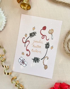 Puuhala Design Joulukortti