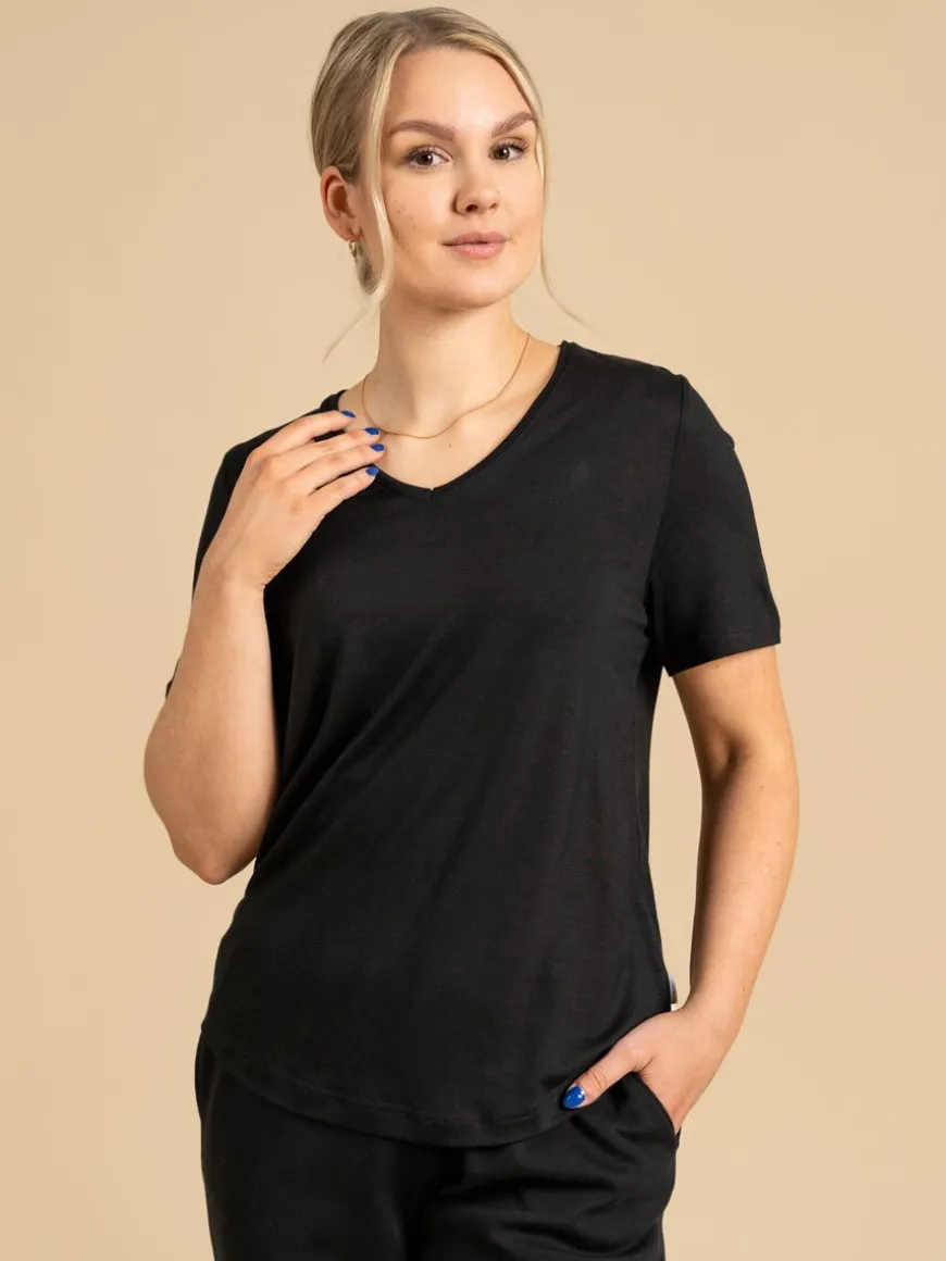 Riva Aava T-Paita, Musta