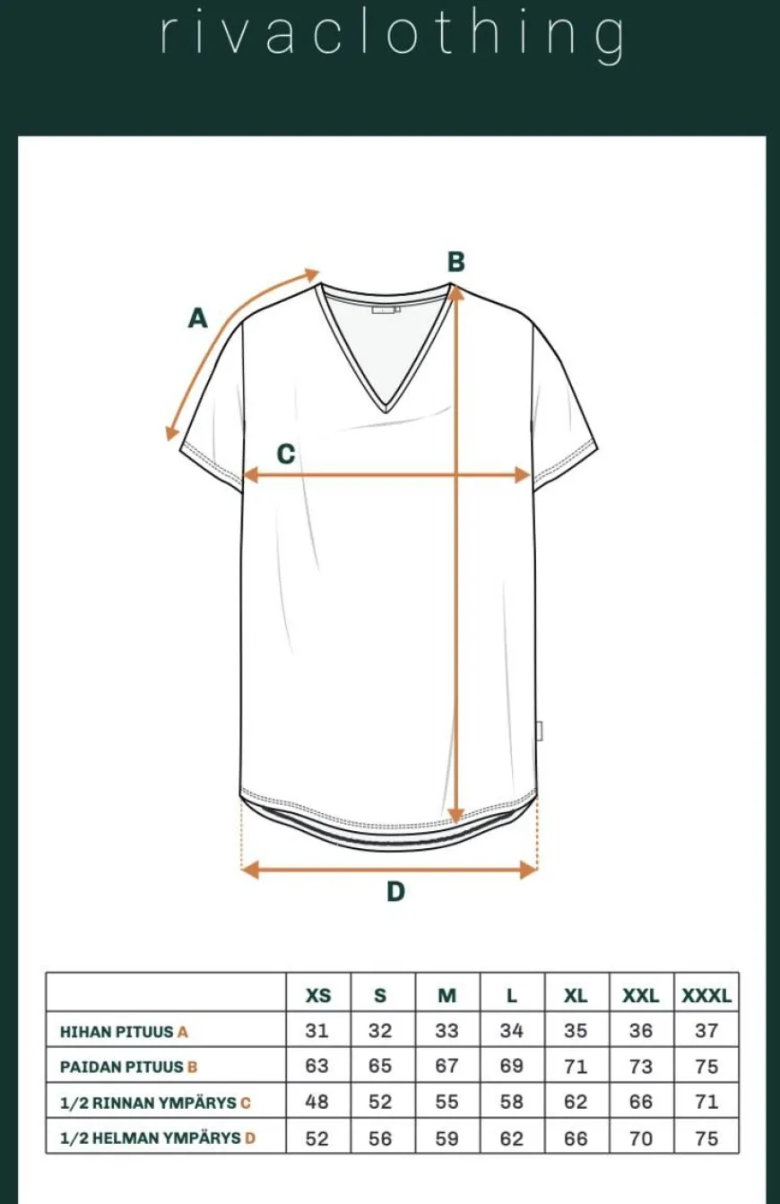 Riva Aava T-Paita, Musta