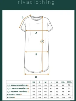 Riva Hortensia T-Paitamekko