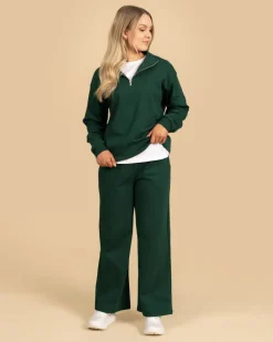 Riva Leveat Housut, Tummanvihrea