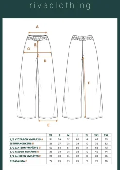 Riva Leveat Housut, Tummanvihrea