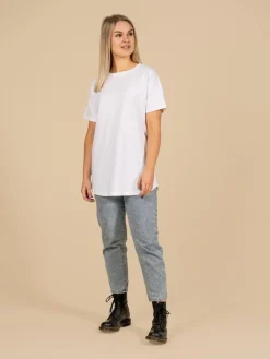 Riva Toive T-Paita, Pitka Valkoinen