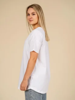 Riva Toive T-Paita, Pitka Valkoinen