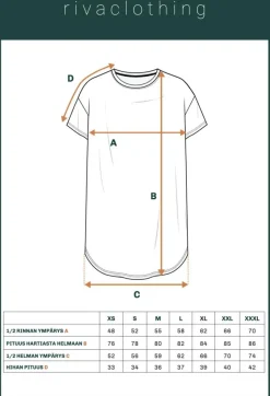 Riva Viiru T-Paita, Pitka
