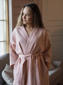 Tulppaani Vohvelikylpytakki, Roosa